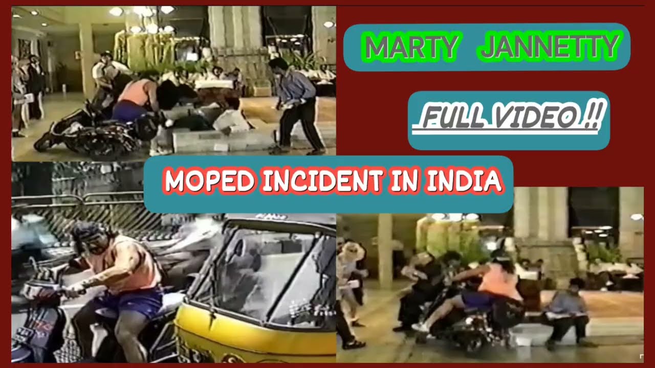 Marty Jannetty Moped Incident In India 