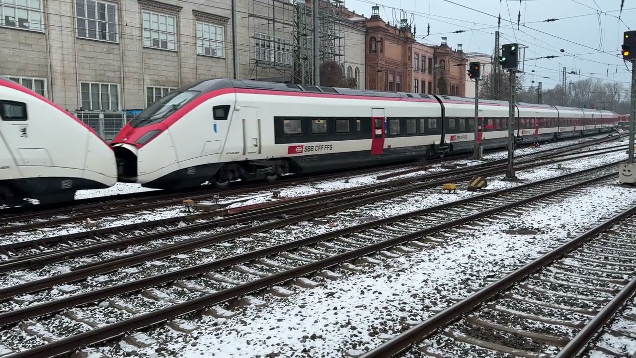 SBB Giruno in Hamburg | Ankunft ECE 9 Hamburg Dammtor-Basel SBB