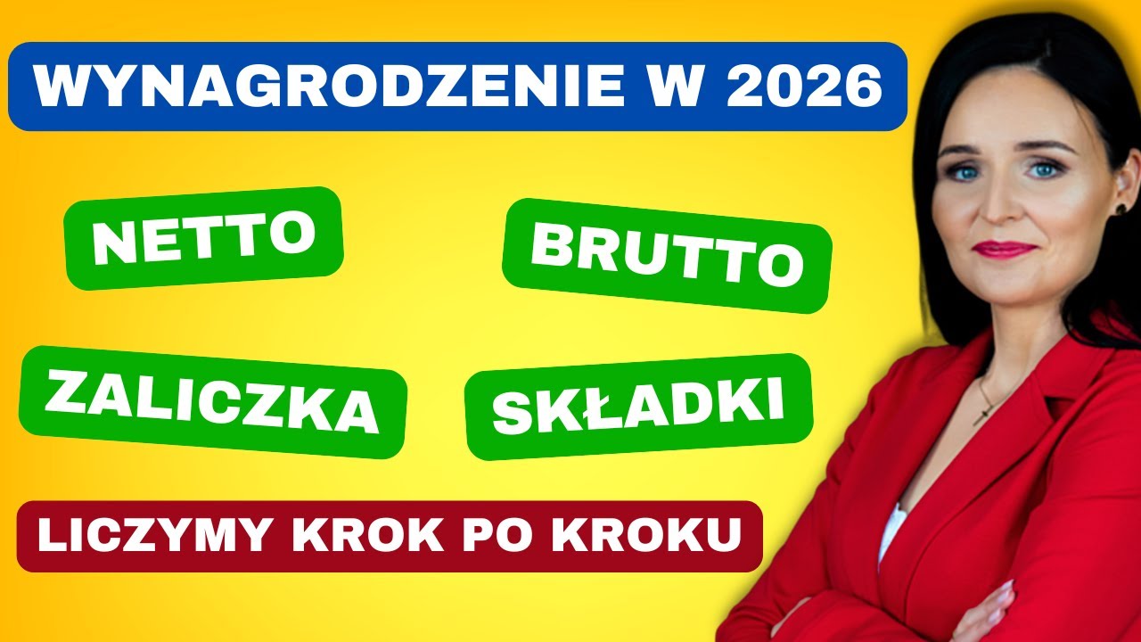 Jak wyliczyć wynagrodzenie i składki ZUS dla pracownika w 2026 roku?
