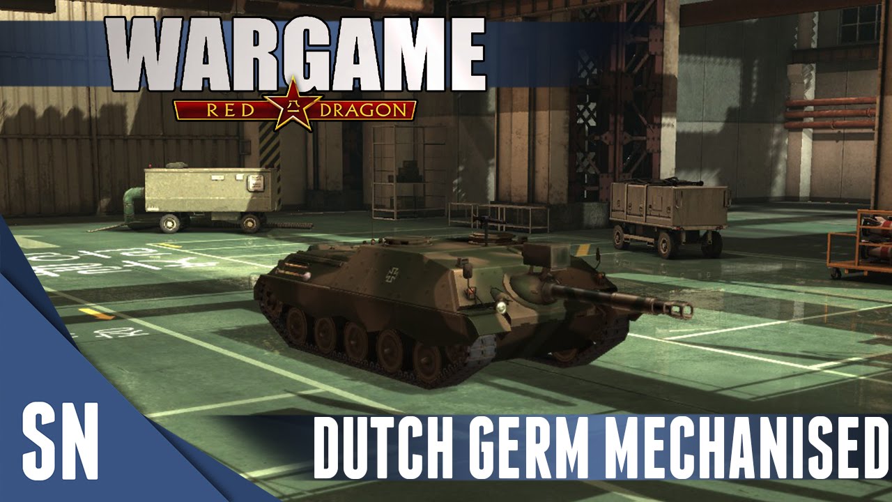 Wargame: Red Dragon - Dutch German Mechanised - Deck Review