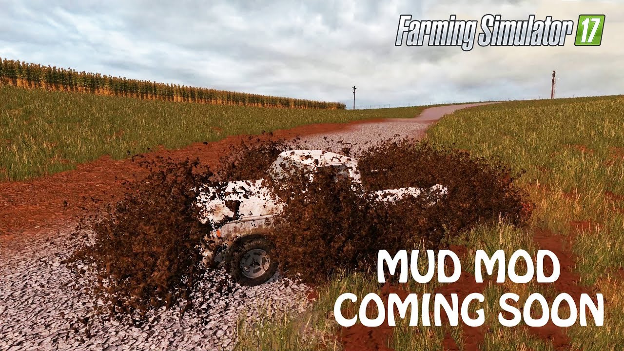 MUD MOD HOLES COMING FOR CONSOLE in Farming Simulator 2017 | GAME CHANGER | PS4 | Xbox One