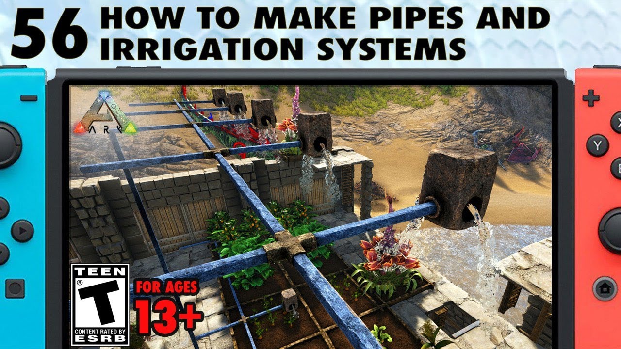 56: How to Make Pipes and Irrigation Systems in Your Ark Switch Base - The Ark Switch Survival Guide