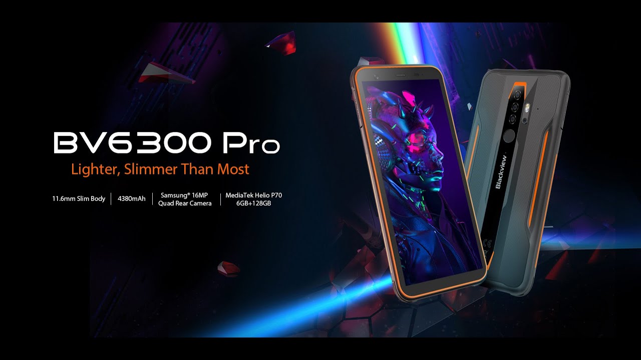 Introducing Blackview BV6300 Pro, World's Thinnest Rugged Outdoor Smartphone