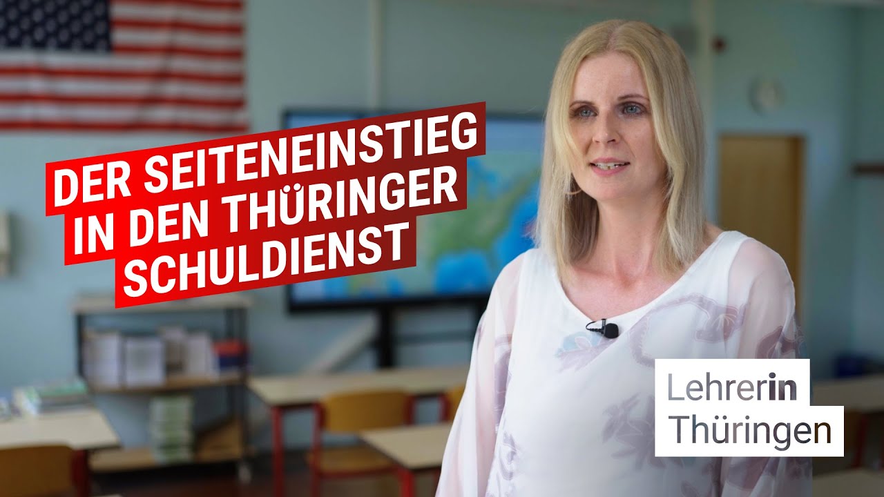 So ist der Seiteneinstieg in den Thüringer Schuldienst🧑‍🏫