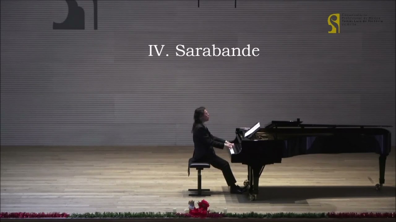 Bach, Cello Suite No.1 in G major BWV 1007 (Piano transcription  by Angel Recas) (Angel Recas piano)