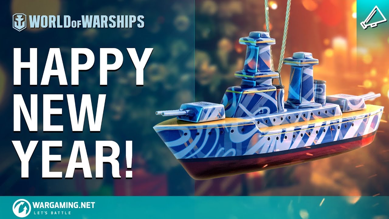 Happy New Year from WoWs Development Team!