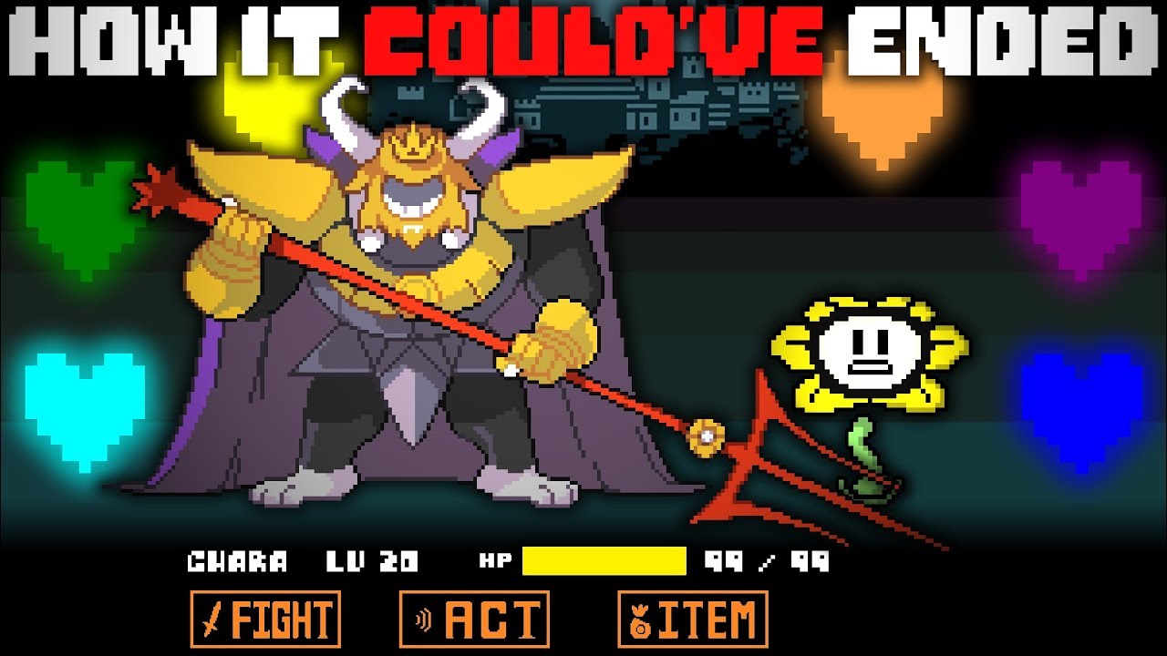 Альтернативная концовка пути геноцида в UNDERTALE! Теория Undertale | UNDERLAB
