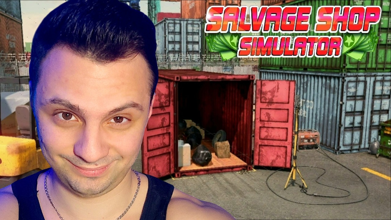 НОВЫЙ СИМУЛЯТОР АУКЦИОНА (ОН ОЧЕНЬ СКУЧНЫЙ) ► Salvage Shop Simulator