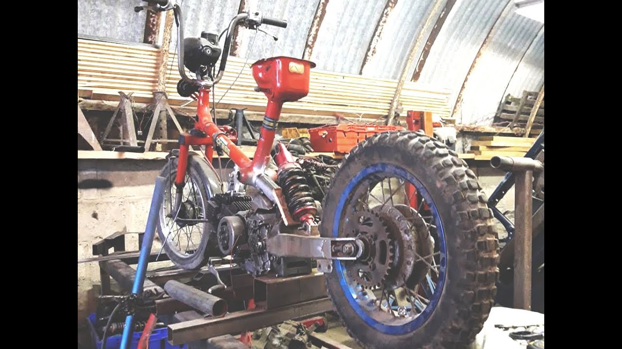 Upgrading Honda NC50 with Pit Bike Parts Part 1