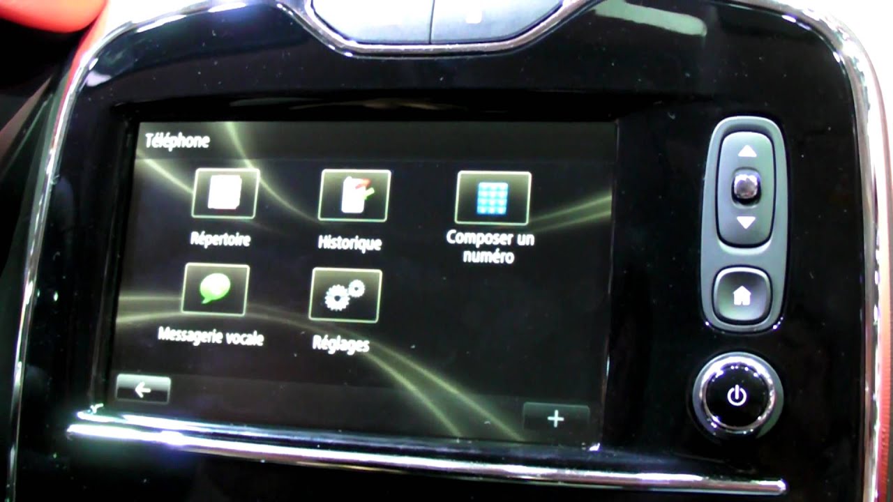 Renault R-Link, un système tactile multimédia et navigation pour la Clio IV
