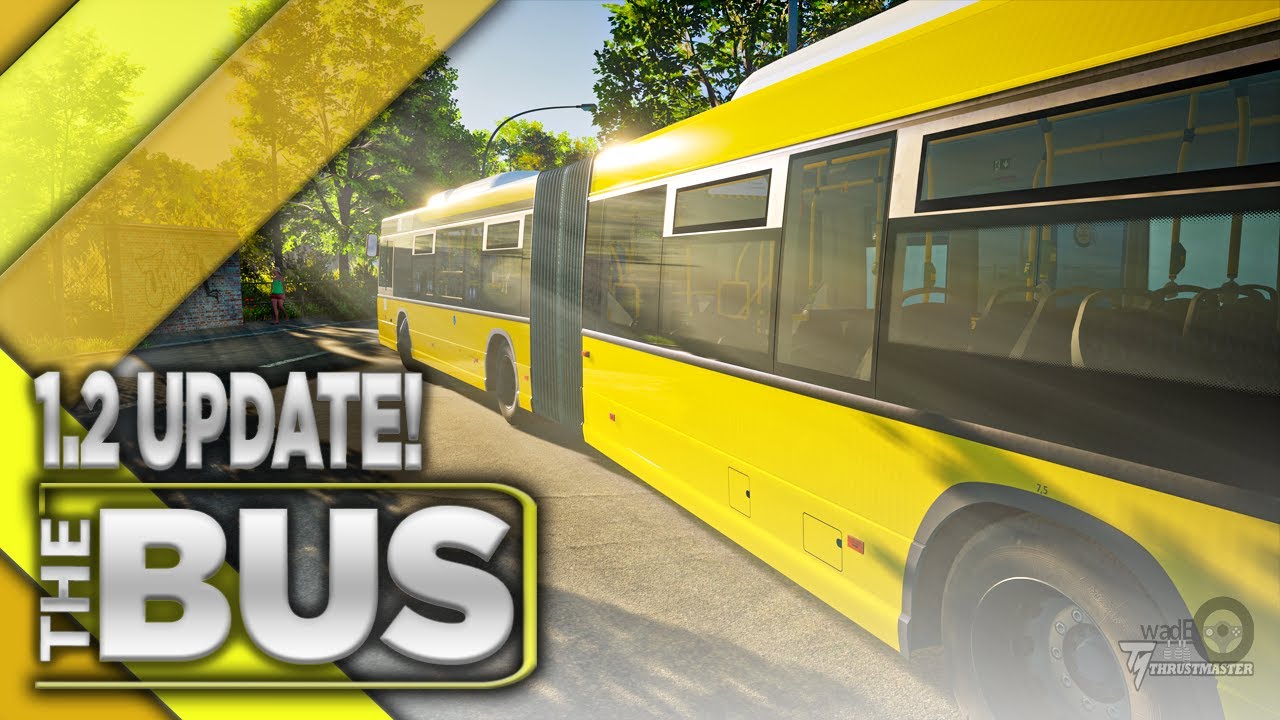 The Bus - 1.2 Update New Stops | Thrustmaster T300RS Gameplay