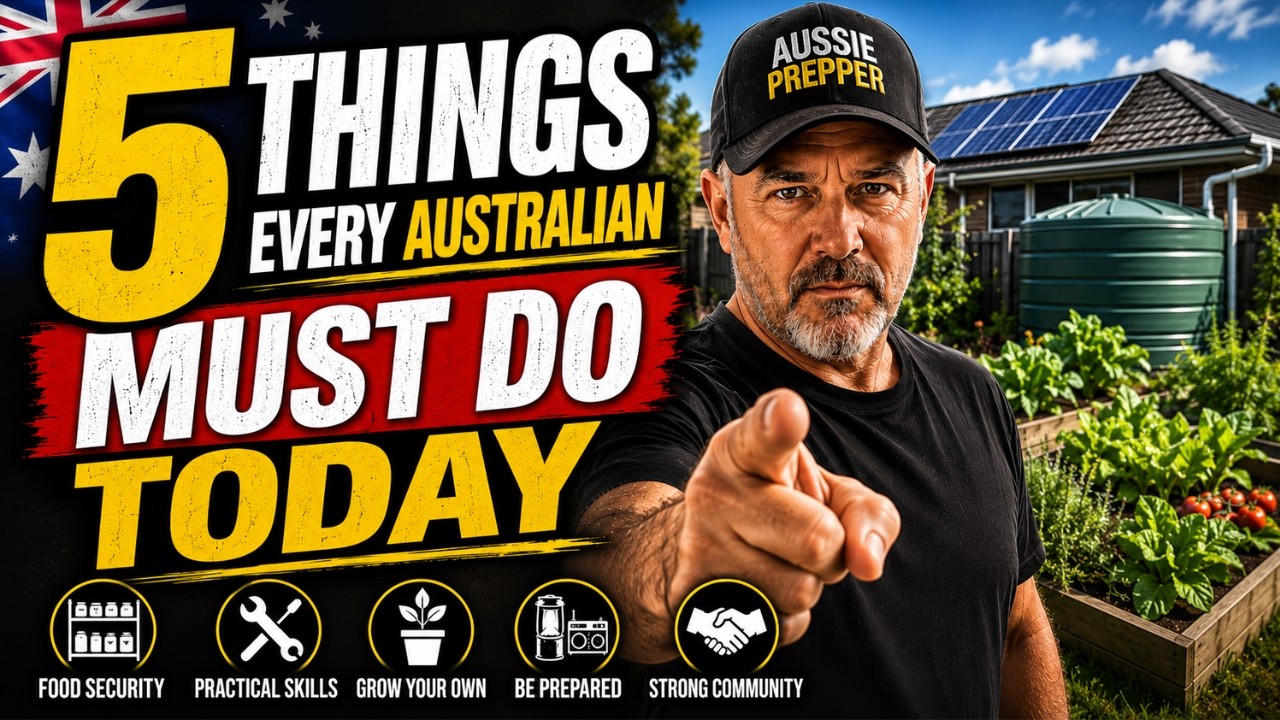 5 вещей, которые ДОЛЖЕН сделать каждый австралиец СЕГОДНЯ &mdash; советы от Aussie Prepper
