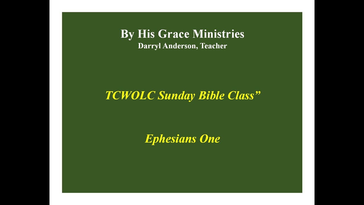 TCWOLC Sunday Bible Study - 02/08/2026