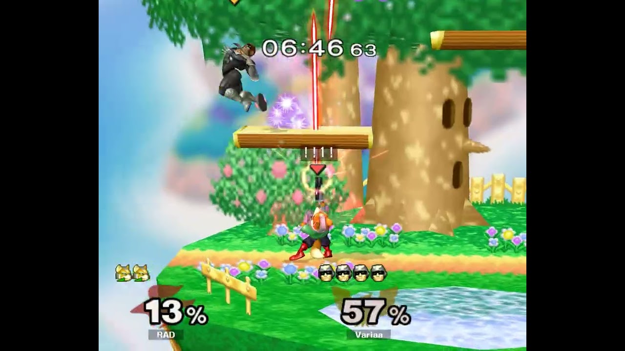 [ass] 177 - Melee Singles WR1 — Variaa ⟮Falcon⟯ vs RAD ⟮Fox⟯