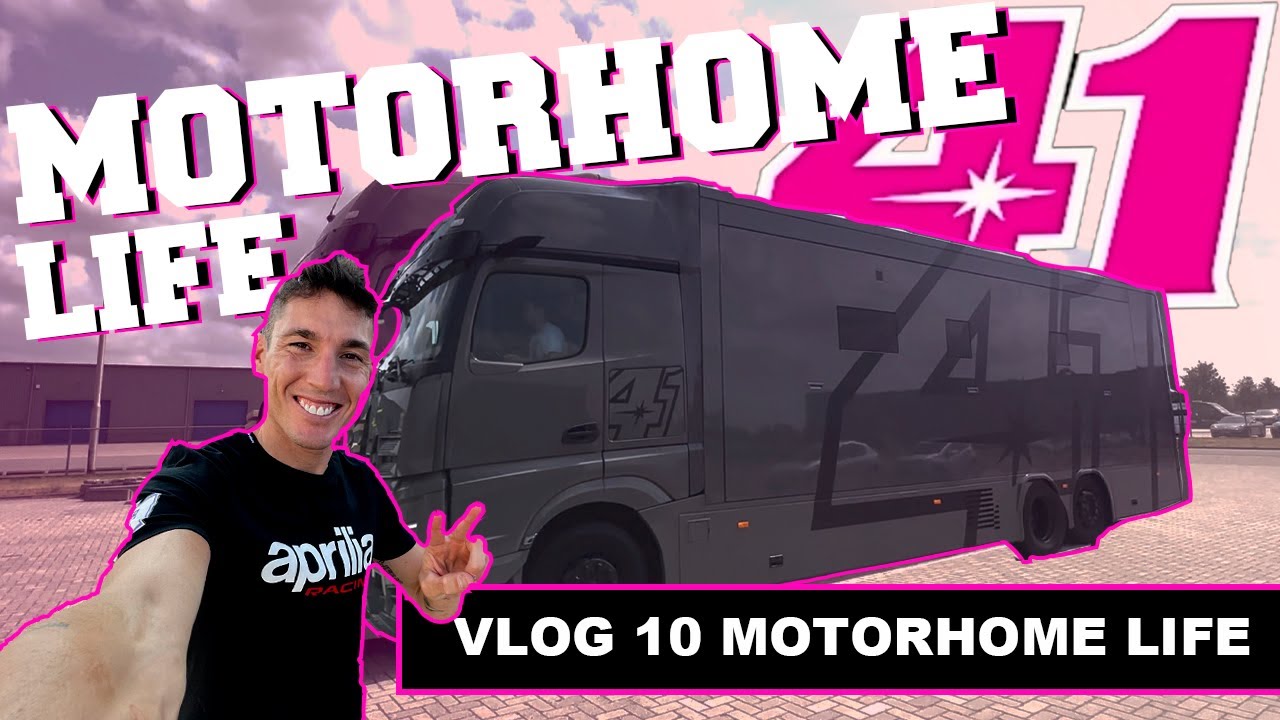 Aleix Espargaró VLOG #10 Motorhome Life