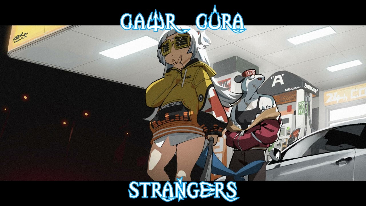 Gawr Gura Sings Strangers By Kenya Grace (Remastered Audio)