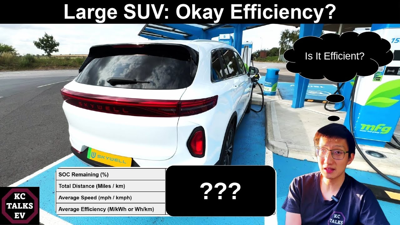 Big Range: Big Car? Skywell BE11 Motorway Range Test | KC Talks EV