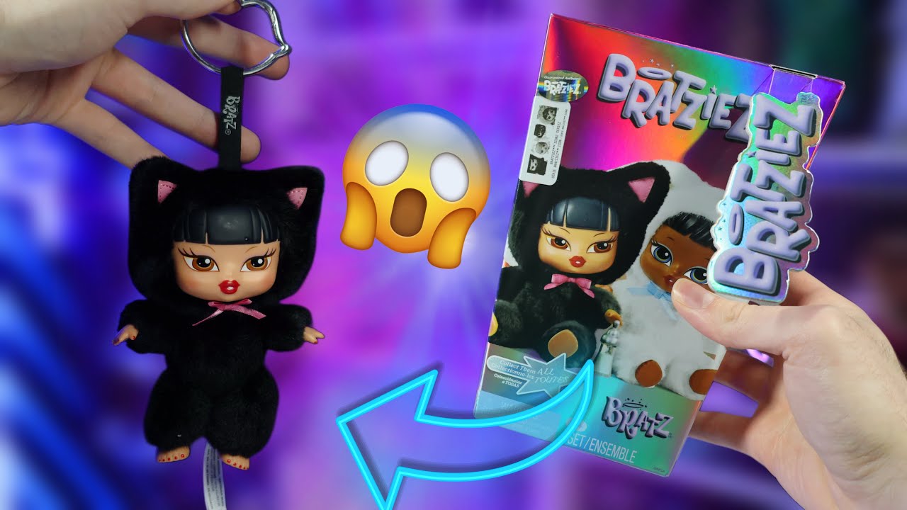 BRATZ LABUBUS? РАСПАКОВКА ПЛЮШЕВЫХ КУКОЛ-БРЕЛКОВ BRATZIEZ!