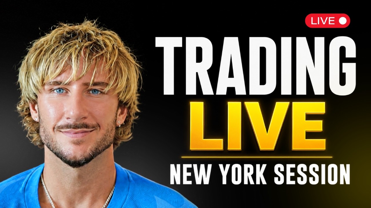 🔴 TRADING LIVE - GOLD/NQ