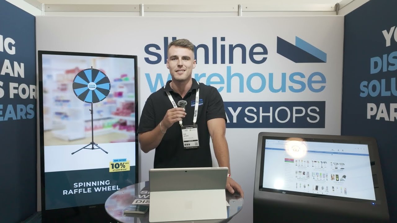 Slimline Warehouse Booth at APP 2025