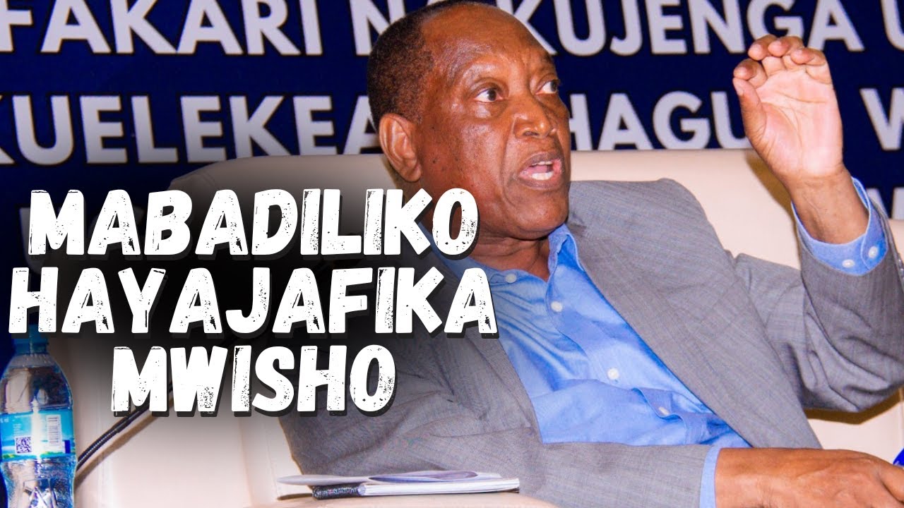 Profesa kabudi: Yapo Mambo Lazima Yafanyiwe Kazi Kabla Ya Uchaguzi