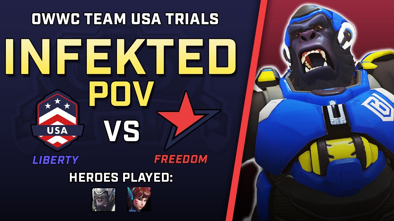 [ Infekted ] Dive Tank Destruction | Freedom vs Liberty | OWWC Team USA Trials Day 1