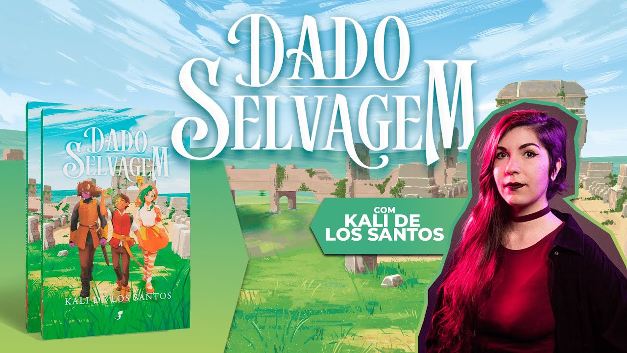 DADO SELVAGEM, o primeiro romance infantojuvenil de Tormenta 🎲