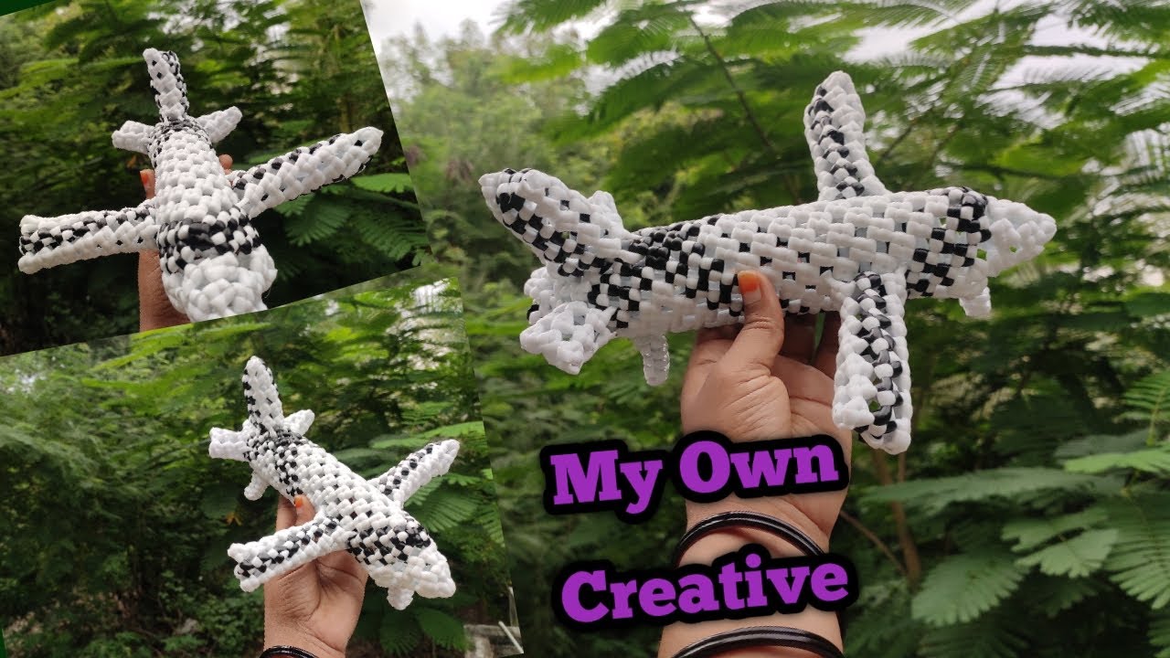 Plastic Wire Aeroplane / Wire Flight making in tamil....