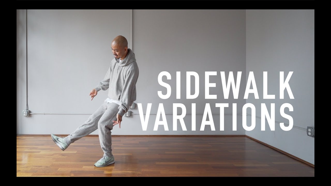 House Dance Tutorial - Sidewalk Variations x 3 (Watch Till The End!)
