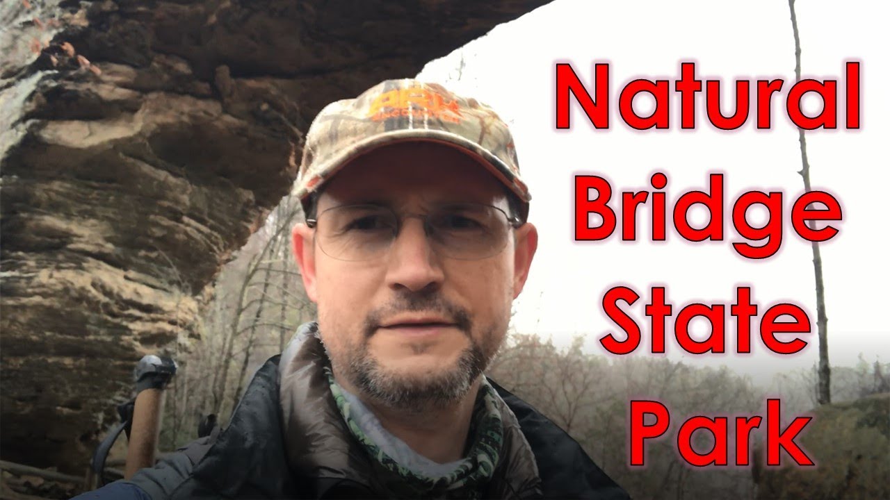 NATURAL BRIDGE STATE PARK, Solo Hiking near Slade, Kentucky