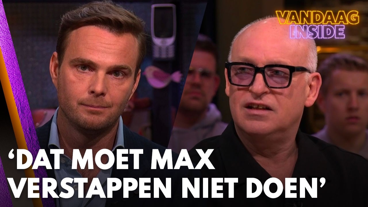 Ren&eacute; van der Gijp hoort Giedo van der Garde over toekomst Verstappen: 'Dat moet hij niet doen'