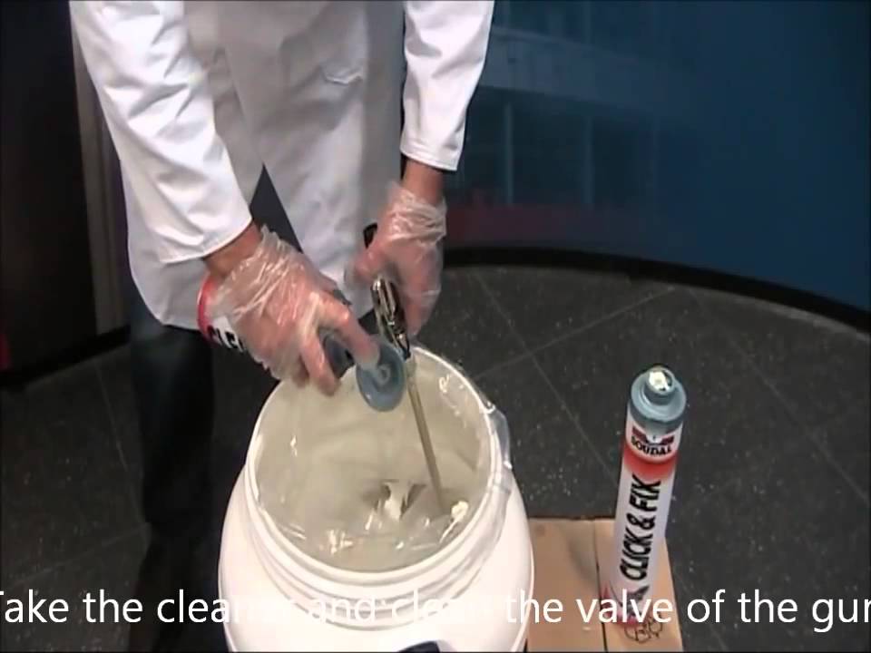 Isolatieactie.be - Soudal Click & Fix PU foam