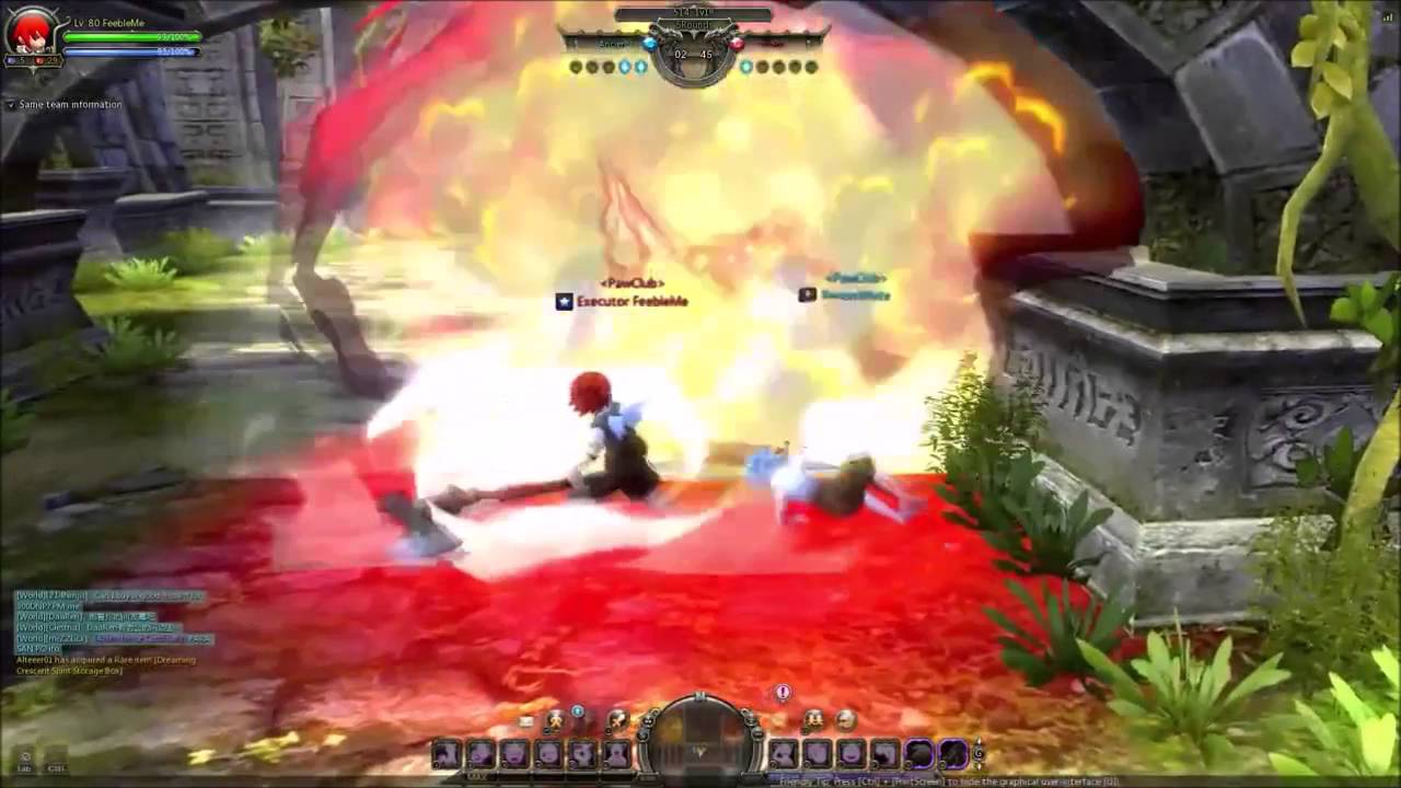 DNSEA PvP :XenonWhite(Gladiator) vs FeebleMe(Destroyer) 1 2