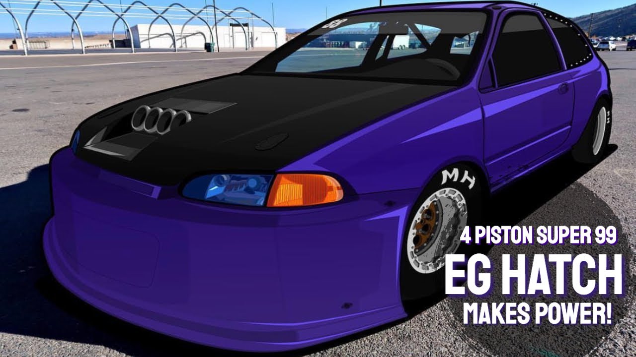 4 piston Super 99 Hatch Makes Power! &bull; Dyno & Track Runs (REUPLOAD)