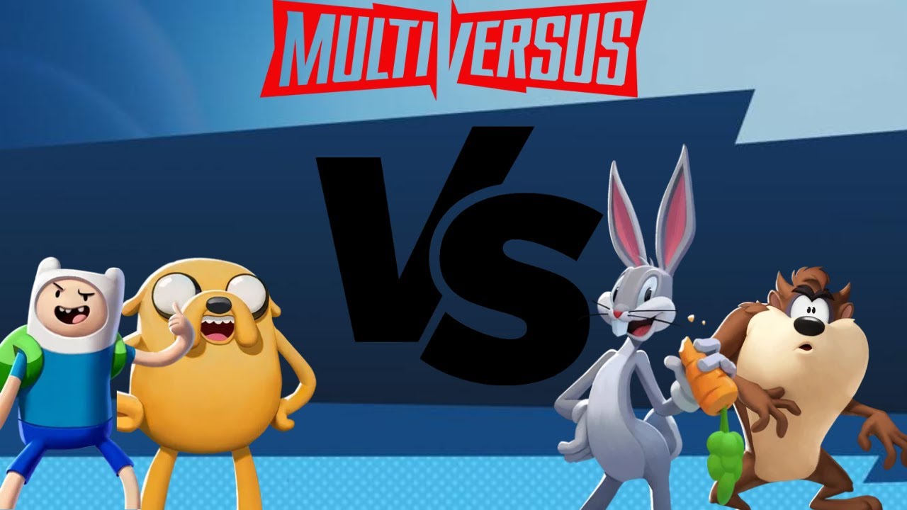 Finn & Jake VS Bugs Bunny & Taz - Multiversus Gameplay