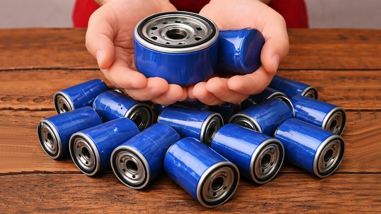 Don&rsquo;t Throw Away Your Old Oil Filters! These Brilliant Ideas Have Amazed Billions of People!