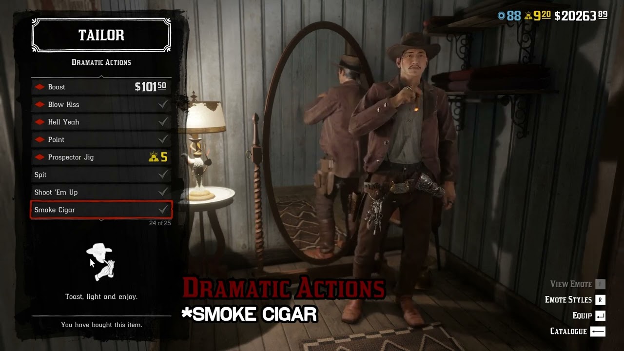 Red Dead Online Emotes