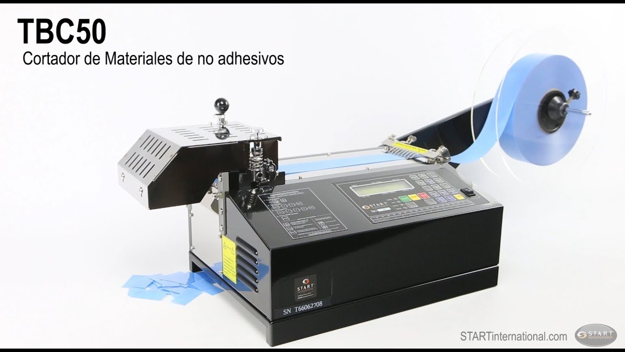 TBC50 Cortadora Para Materiales Sin Adhesivos