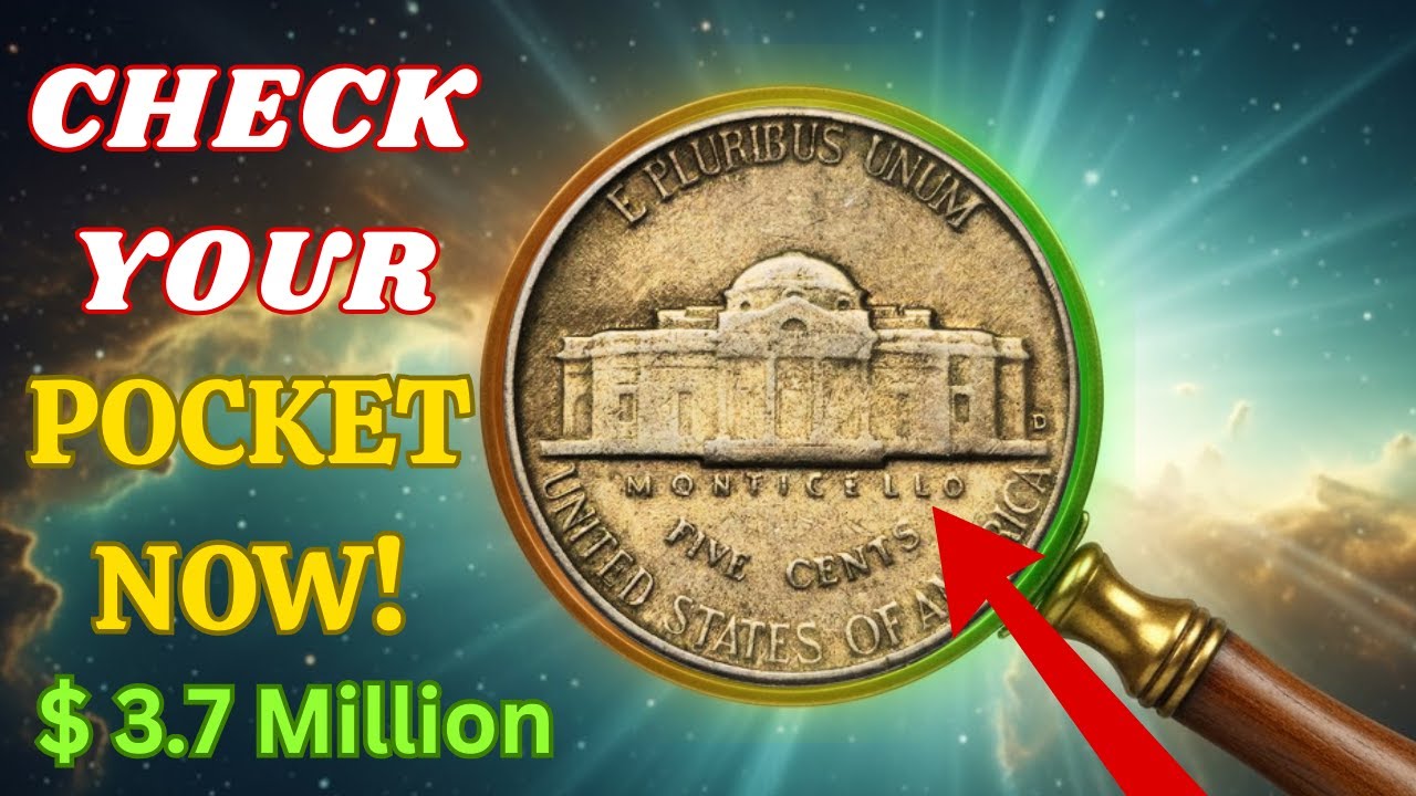 Rare & Most Jefferson Nickel Five Cent Coin Ever Sold – Could You Be Sitting on a Fortune?