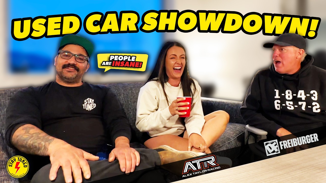Battling Hot Rod Icons over USED CAR PRICES! David Freiburger x Tony Angelo x Alex Taylor!