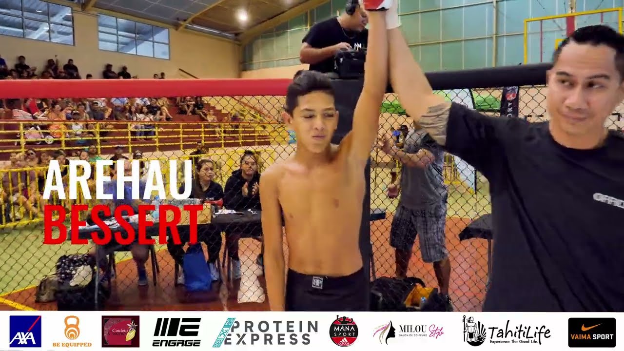 Arehau  Bessert VS Ryan Maruae ( MMA Youth U14 )