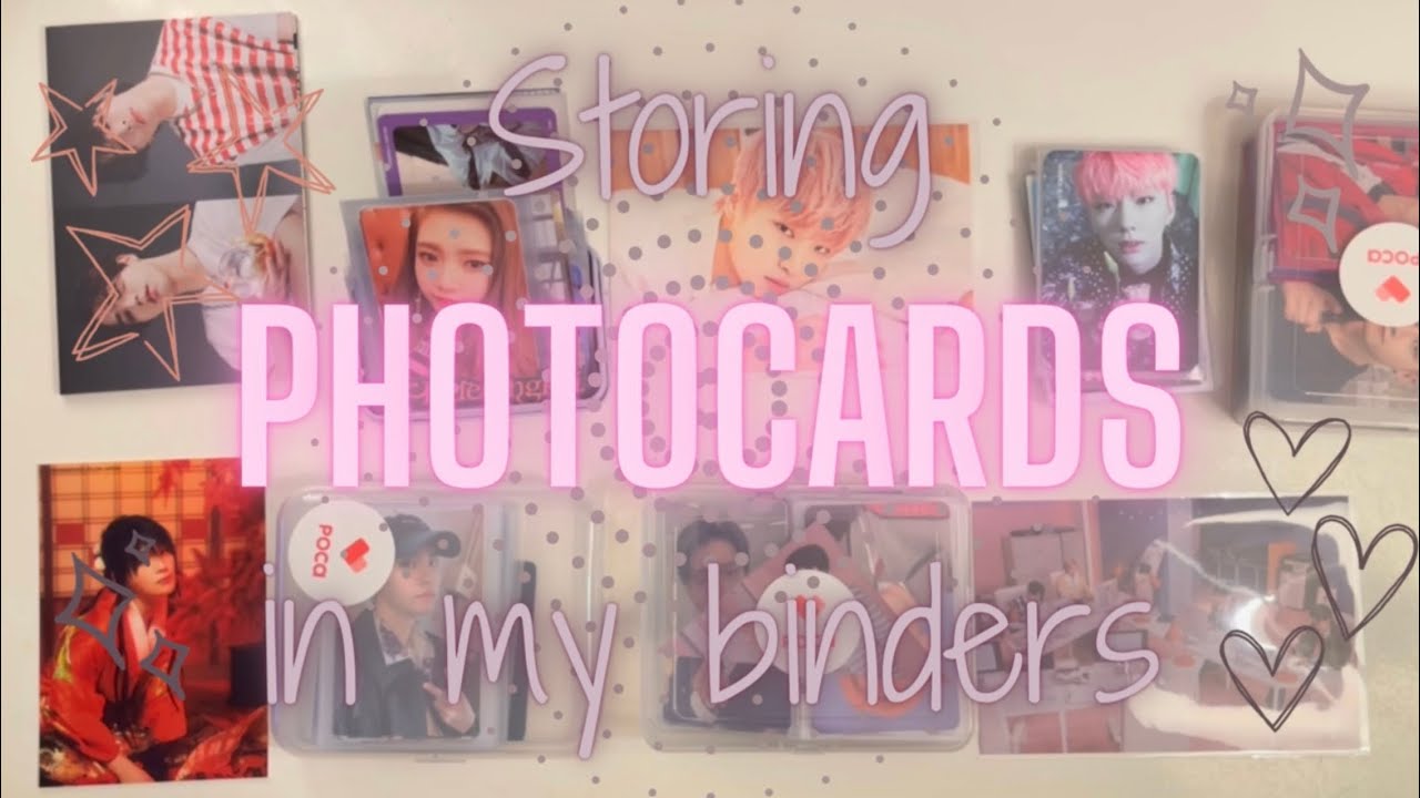 🍁 Storing photocards in my binders 🍁 [SKZ, Seventeen, Monsta X, TXT, Up10tion, En- & friends]