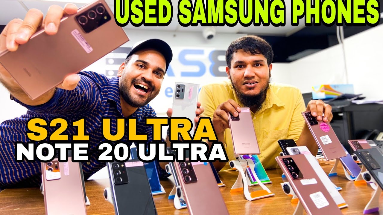 CHEAPEST USED SAMSUNG PHONE Galaxy NOTE 20 ULTRA, S21, S21 Ultra, S21 Plus, DUBAI MOBILE MARKET