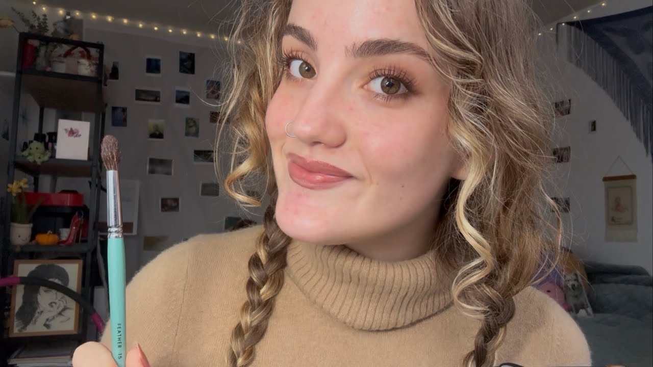 ✨you need to watch this video✨ i do your makeup & we discuss confidence (ASMR + Affirmations grwm)
