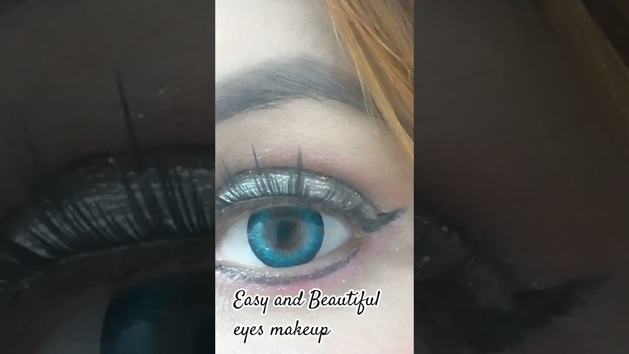 easy and Beautiful eyes makeup