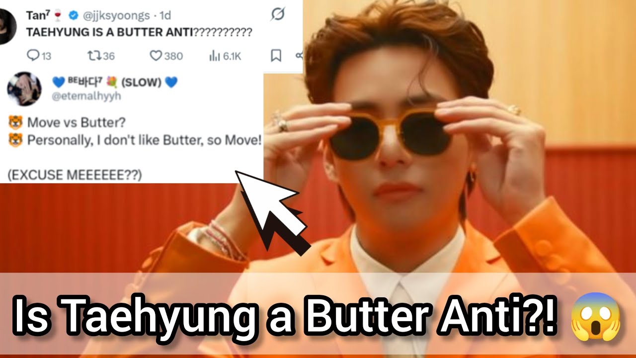 Is Taehyung a Butter Anti?! 😱 | The Truth Behind His Shocking Choice ! 