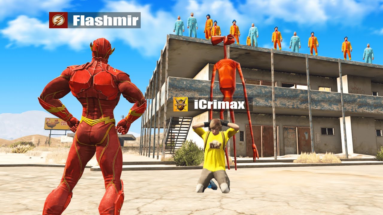 FLASHMIR RETTET iCrimax vor MONSTERN in GTA 5 RP