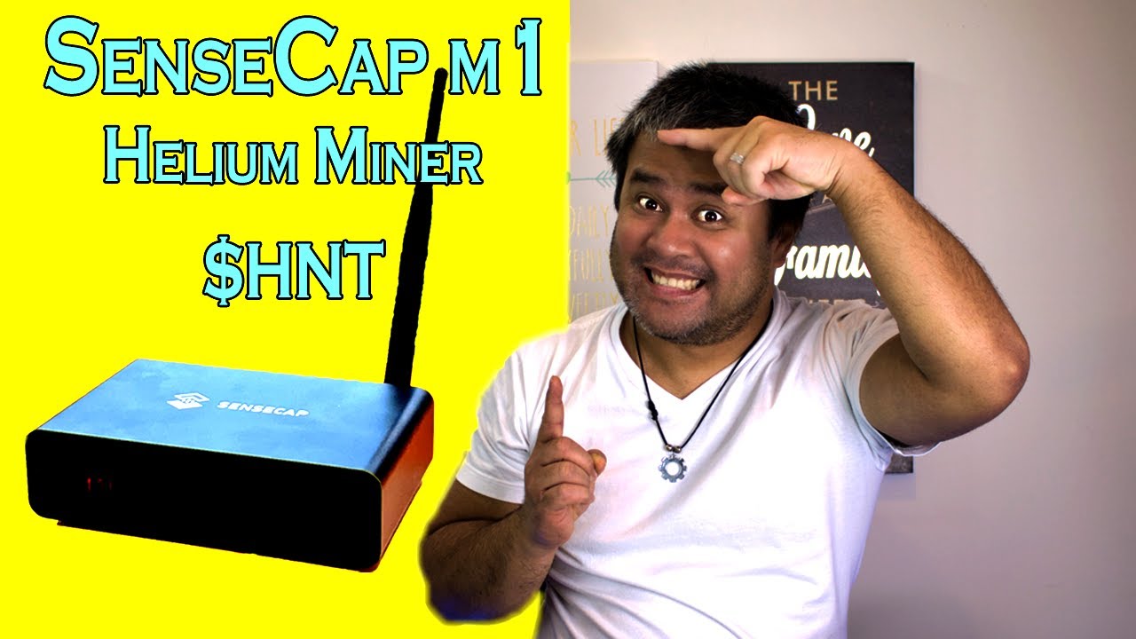 Sensecap M1 Indoor Helium Hotspot HNT Miner - Sensecap M1 Setup