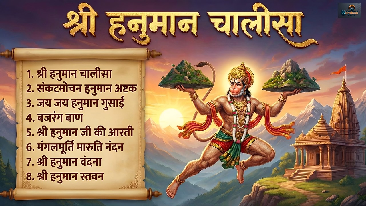 संपूर्ण हनुमान चालीसा | Jai Hanuman Gyan Gun Sagar | Hanuman Chalisa Hariharan | Gulshan Kumar