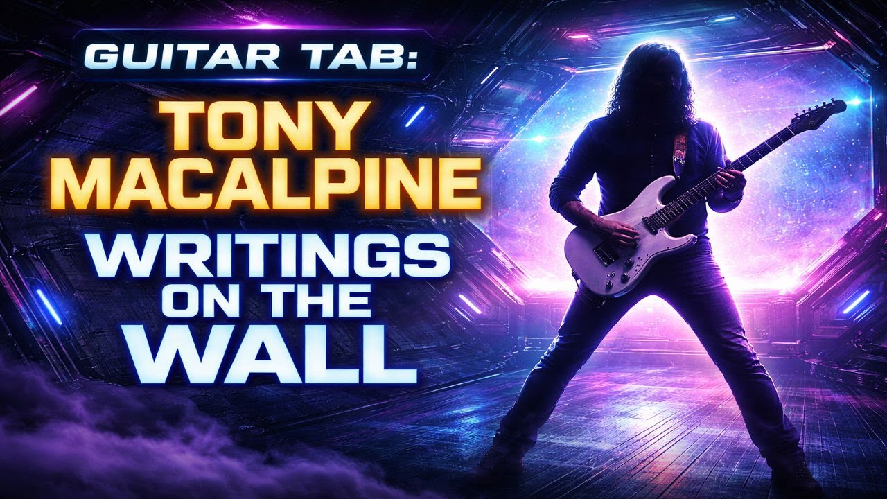 Guitar Tab: Tony MacAlpine - Writings on the Wall